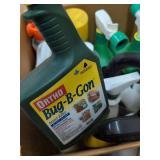 Assorted Ortho Scotts Raid Lawn Garden Chemicals Cleaners Lot