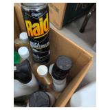 Assorted Ortho Scotts Raid Lawn Garden Chemicals Cleaners Lot