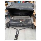 Brinly Tow Behind Lawn Sweeper Yard Leaf Collector Attachment