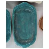 Lot of Assorted Decorative Serving Pieces Wine Cooler Frame Decor