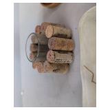 Lot of Assorted Decorative Serving Pieces Wine Cooler Frame Decor