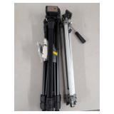 Quantaray QSX 9002TM & Velbon TG-3 Camera Tripods w Plate