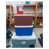 Coleman & Rubbermaid Coolers Beverage Jug Camping Picnic Lot