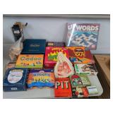 Vintage & Modern Board Game Lot Jenga Cranium Parker Brothers Upwords