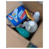 Assorted Household Cleaning Supply Lot Ettore Bissell Windex Ajax