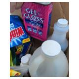 Assorted Household Cleaning Supply Lot Ettore Bissell Windex Ajax