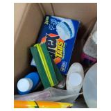 Assorted Household Cleaning Supply Lot Ettore Bissell Windex Ajax