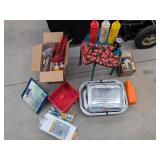 Mixed Camping & BBQ Kitchen Lot Texsport Percolator Weber Pans