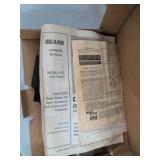 Vintage Black & Decker Drill & Craftsman Router Guide Box Lot