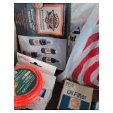 Assorted Garage Hardware Auto Supply Lot Oil Filters AC Pro Everbilt