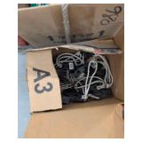 Box Lot of Assorted Hand Tools, Rope, Hardware & Shop Supplies