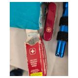 Lot of Assorted Aviation Pilot Gear ASA CX-1 Westclox Pitbull Shaver