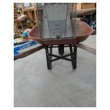 Havahart Live Animal Trap & Vintage Steel Wheelbarrow Farm Garden Lot