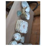 Jackson Featherweight China Floral Dinnerware Serving Pieces Mixed Lot