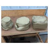 Kaysons Golden Rhapsody Fine China Set in Quilted Storage Cases
