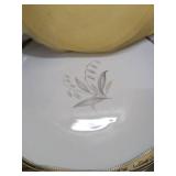 Kaysons Golden Rhapsody Fine China Set in Quilted Storage Cases