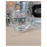 Assorted Vintage Barware Drinkware Lot Harley-Davidson Frontier