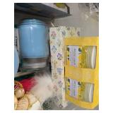 Box Lot of Assorted Home Decor Kitchen Giftware & Craft Items
