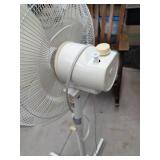 Holmes Pedestal Electric Fan White 3-Speed Oscillating Model HASF1705-UC