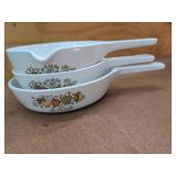 Spice of Life Pyroceram Saucepan Skillet Set Le Persil La Sauge