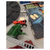 Matchbox Hot Wheels Die-Cast Vehicle Lot w Cases Batman Coloring Book