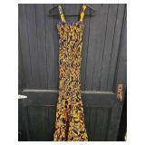 Mermaid Sytle African Print Dress