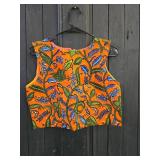 African Top matching Skirt In Previous Lot
