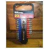 1/4 Inch Drivers, Metric & Standard THREE MISSING