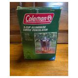 COLEMAN COFFEE PERCULATER