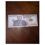 Trump 100 Dollar Bill- Fun Gag Gift