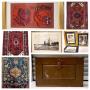 Eclectic! Persian Rugs to Vintage Collectible Clothing, Gun Cases & Chagall!