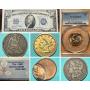 Gold Coins, Morgans, Proof Sets, Currency 