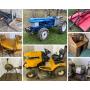 Tractor, Shop Equipment, Tools, Furniture 
