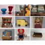 Stoneware, Dolls, Glassware, Postcards