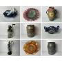 Crocks, Glassware, Collectibles 