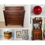 Longaberger Baskets, Furniture, Glassware 