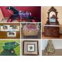 P. Buckley Moss Prints, Collectibles, Christmas Decorations 