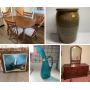 Crocks, Fenton, Tools, and Collectibles 