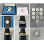 Gold & Silver Jewelry, Morgan Dollars, Paper Money, Mint & Proof Sets 