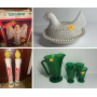 Christmas Decor, Glassware, Antiques, Decor 