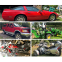 Trucks, Cars, Motorcycles, Trailers, Tools 