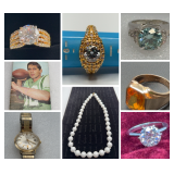 Gold, Silver, Diamond Jewelry and Collectibles 