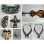 Native American Jewelry, Pocket Watches, Silver Coins 