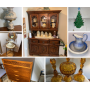 Home Decor, Glassware, Antiques  