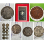 Carson City Morgan Dollars, Peace Dollars, Walking Liberty Halves, Mercury Dimes