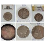 Carson City, Peace Dollars, Walking Liberty Halves, Proof Sets