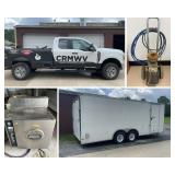 Truck, Food Trailer, Box Trailer, Commercial Equipment Liquidation