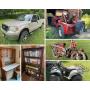 2008 Ford F-150, 1978 Jeep CJ-5, Chevy Van, Antiques 