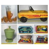 Collectibles, Model Vehicles, Glassware 