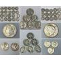 Silver Dollars, Halves, Quarters, Dimes 